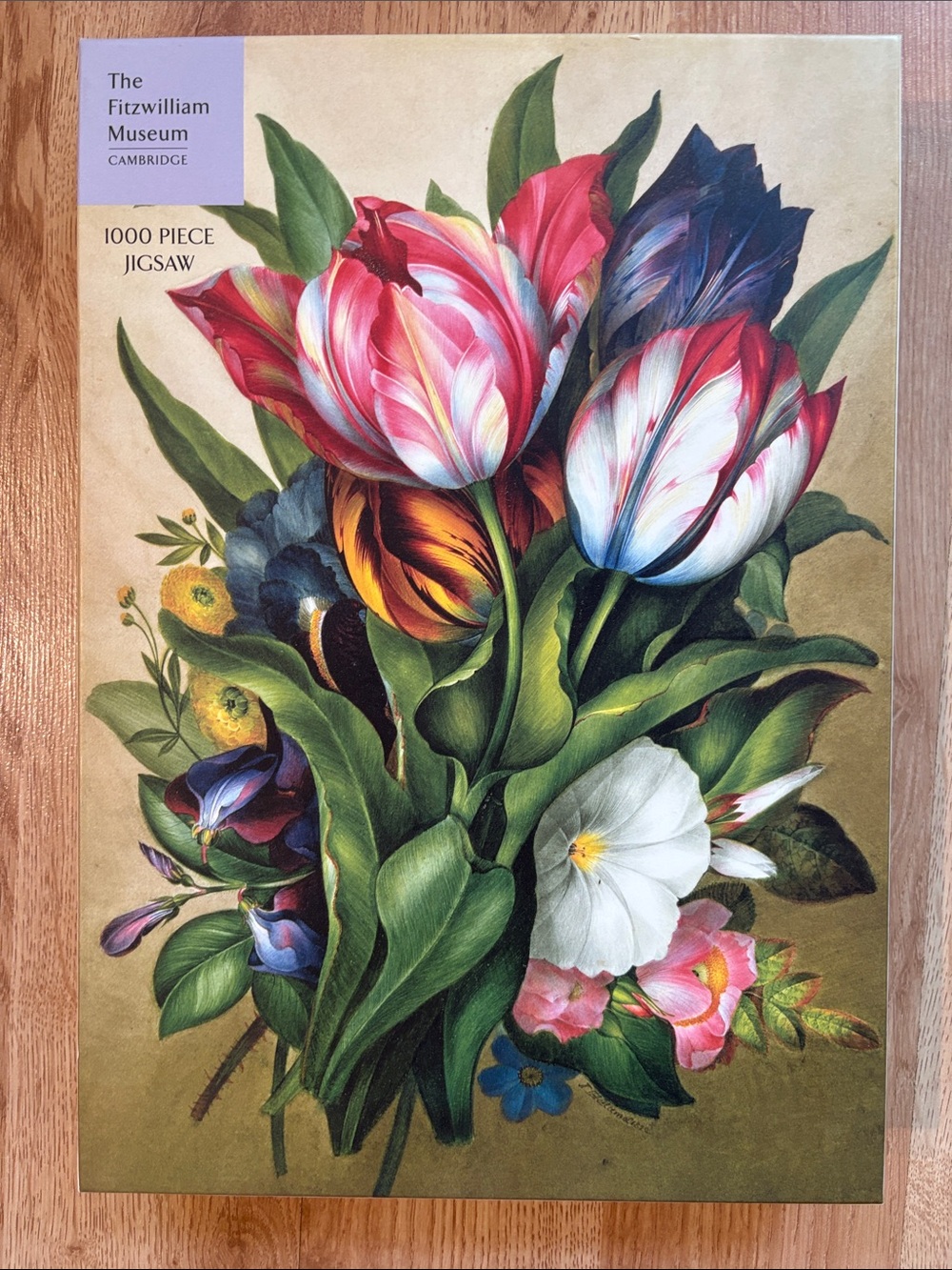 The Fitzwilliam Museum Floral Jigsaw Puzzle – Multicolor Tulip Bouquet